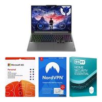  Lenovo Legion 5 16IRX9, Bundled with 12 Month Subscriptions of Microsoft 365 Personal AR, ESET Home Security Essential, and NordVPN