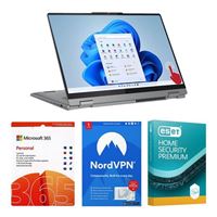  Lenovo IdeaPad 5 83DS0003US, Bundled with 12 Month Subscriptions of Microsoft 365 Personal AR, ESET Home Security Premium, and NordVPN