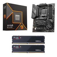  AMD Ryzen 9 9900X, MSI X670E MAG Tomahawk WiFi, G.Skill Flare X5 Series 32GB DDR5-6000 Kit, Computer Build Bundle