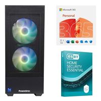  PowerSpec G450 Gaming Desktop, Bundled with a 12 Month Subscription of Microsoft 365 Personal, and ESET Home Security Essential 3Y 1D