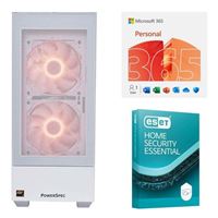  Powerspec G755 Gaming Desktop, Bundled with a 12 Month Subscription of Microsoft 365 Personal, and ESET Home Security Essential 3Y 1D