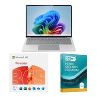  Microsoft Surface ZGP-00001 Laptop, Bundled with a 12 Month Subscription of Microsoft 365 Personal, and ESET Home Security Premium 3Y 1D