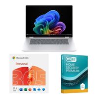  HP OmniBook 7 Flip 16-au0002nr Laptop, Bundled with a 12 Month Subscription of Microsoft 365 Personal, and ESET Home Security Premium 3Y 1D