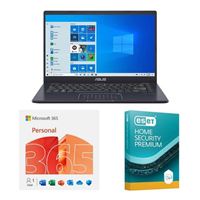  ASUS Vivobook Go 14 E410KA-CL4128 Laptop, Bundled with a 12 Month Subscription of Microsoft 365 Personal, and ESET Home Security Premium 3Y 1D