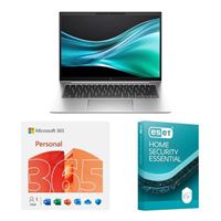  HP EliteBook 845 G10 Laptop, Bundled with a 12 Month Subscription of Microsoft 365 Personal, and ESET Home Security Essential 3Y 1D