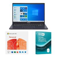  ASUS Vivobook Go 14 E410KA-CL4128 Laptop, Bundled with a 12 Month Subscription of Microsoft 365 Personal, and ESET Home Security Essential 3Y 1D