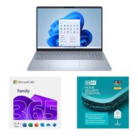 Dell 16 Plus DB16250 Laptop, Bundled with a 12 Month Subscription of Microsoft 365 Family, and ESET Home Security Essential 3Y 1D