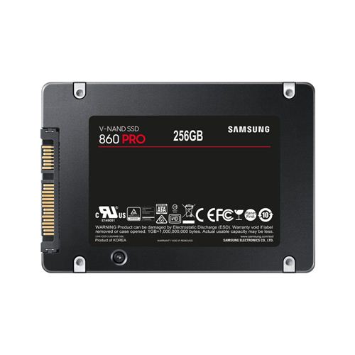 Samsung 860 PRO 256GB SSD 2-bit MLC V-NAND SATA III 6Gb/s Solid State Drive - Micro Center