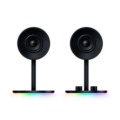 Razer Nommo Chroma 2 Channel Stereo Gaming Computer Speakers with