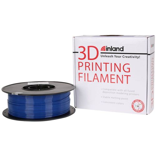 Inland 1.75mm ABS 3D Printer Filament 1.0 kg (2.2 lbs.) Spool - Purple -  Micro Center