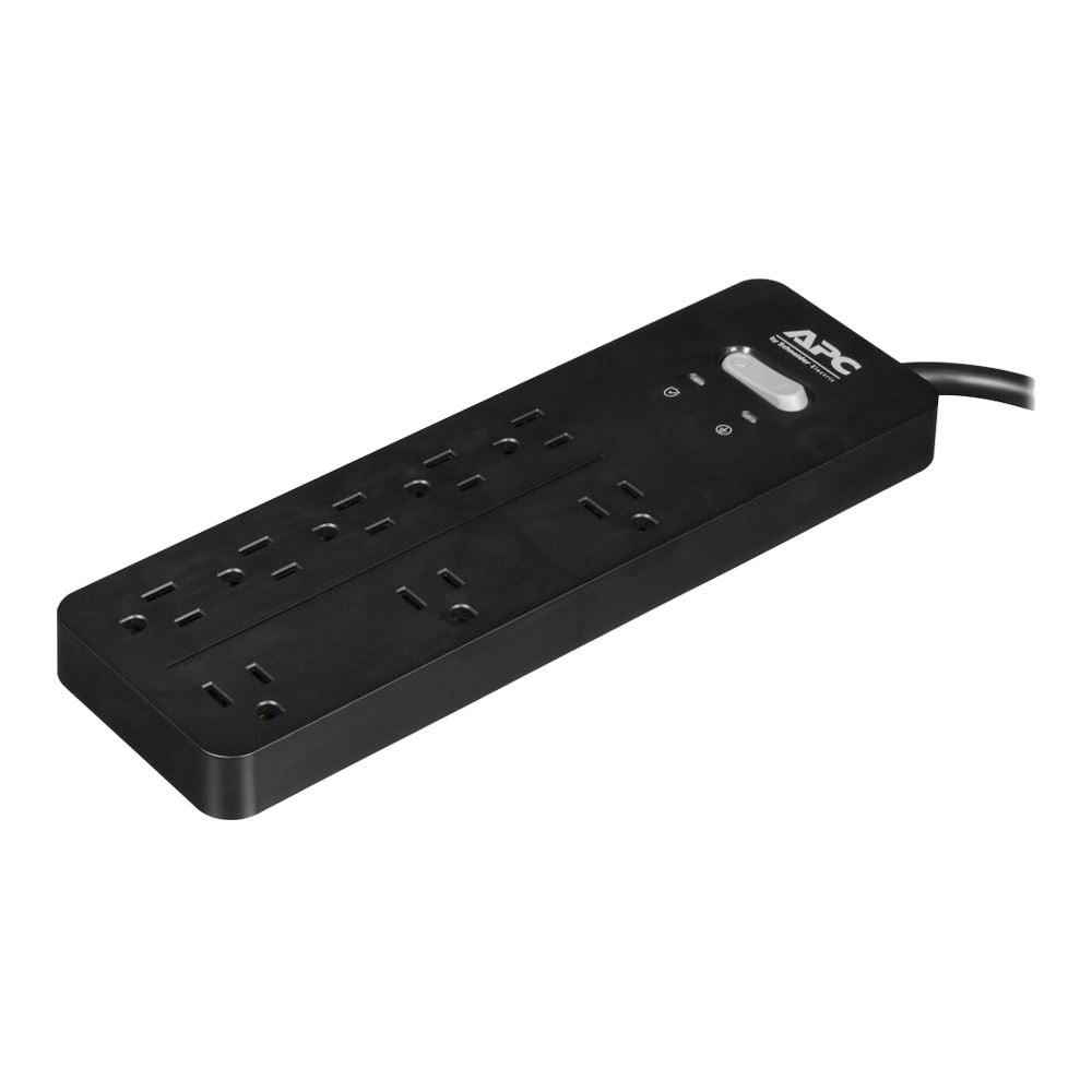 APC SurgeArrest Home/Office Surge Protector, 8 Outlets, 2160 Joules W ...