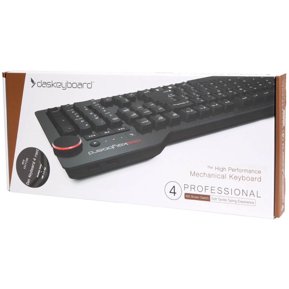 Das Keyboard 4 root Soft Tactile MX Brown Mechanical Keyboard Micro