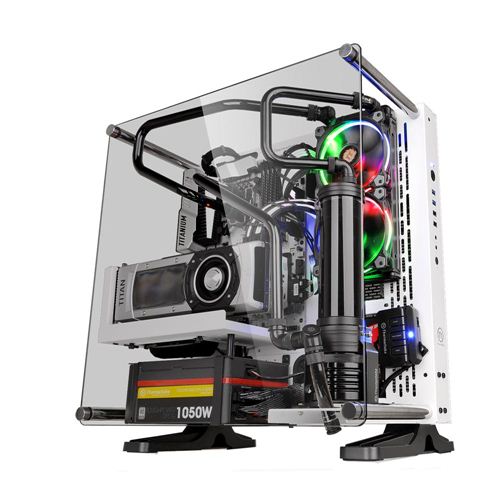 Experiment Mail Inloggegevens Thermaltake Core P3 Tempered Glass ATX Mid-Tower Computer Case - Snow -  Micro Center