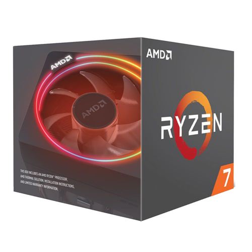 AMD Ryzen 7 2700X 3.7GHz 8 Core AM4 Boxed Processor - Wraith Prism 