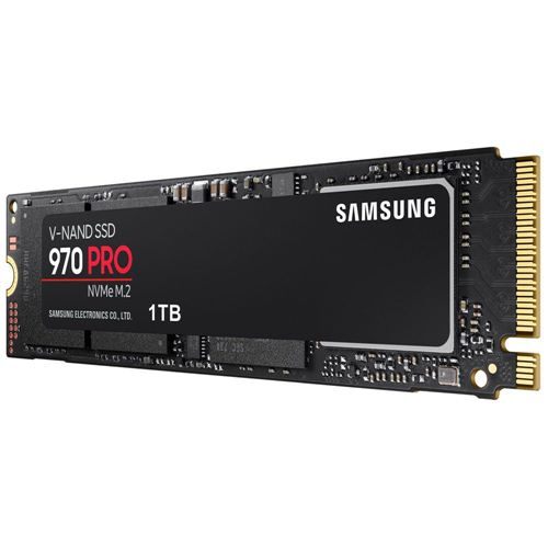 Samsung 970 Pro 1TB 2-bit MLC NAND M.2 2280 NVMe 3.0 x4 Internal Solid State Drive (MZ-V7P1T0BW) - Micro Center
