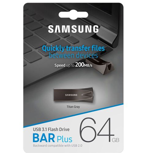 64GB BAR Plus Gen Flash Drive - Micro Center