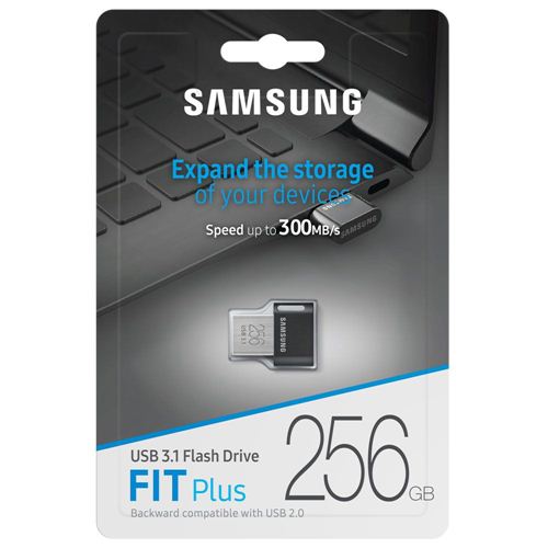 Samsung 256GB FIT Plus USB 3.1 Flash Drive - Micro Center