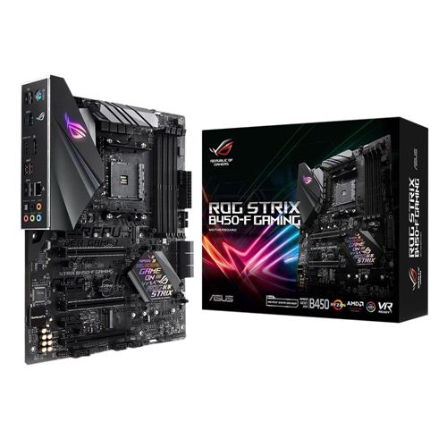 ASUS B450-F ROG STRIX Gaming AMD AM4 ATX Motherboard - Micro Center