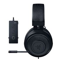 Razer Kraken Tournament Edition THX 7.1 Surround Sound Gaming Headset:  Retractable Noise Cancelling Mic - USB DAC - for PC, PS4, PS5 Nintendo  Switch