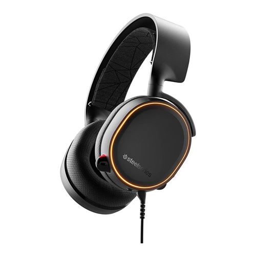 Buy SteelSeries Arctis 5 On Ear RGB Gaming Headset, White Online
