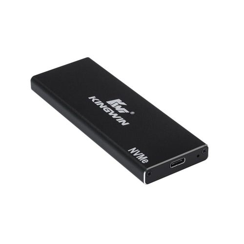 Kingwin USB 3.1 Type-C to M.2 NVMe External Hard Drive Enclosure