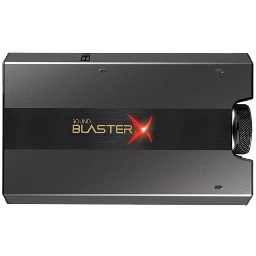Creative Labs Sound BlasterX G6 Hi-Res Gaming DAC and USB Sound 