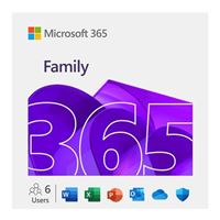 Microsoft Office Home 365 - 1 Year, Up to 6 Users