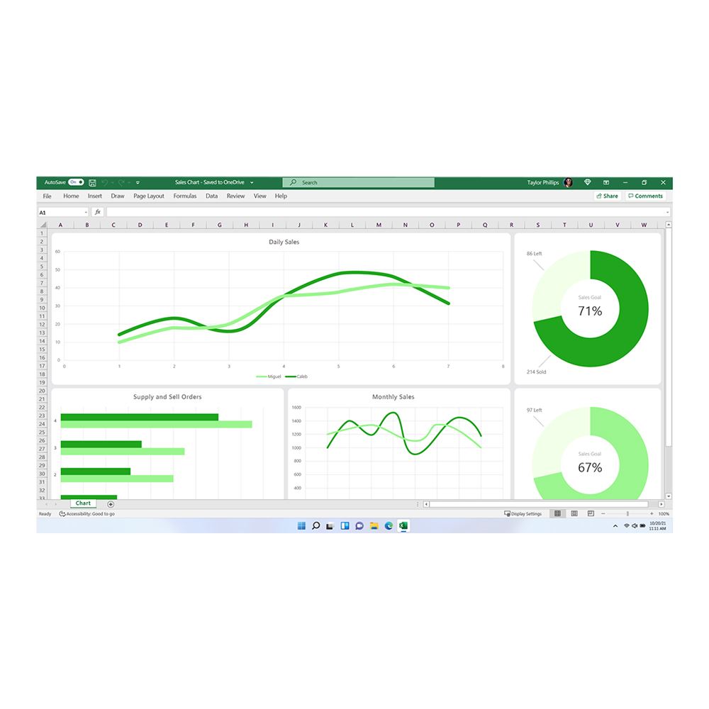 Microsoft Office Home and Student 2021; One time purchase for 1 PC or ...