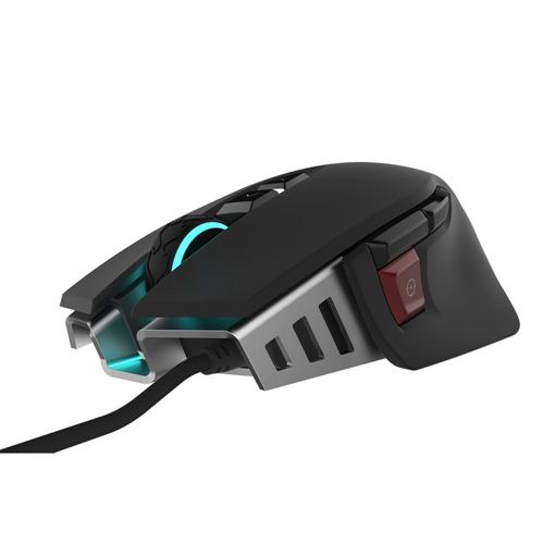 Elite Wired Gaming Optical Mouse - RGB Center Corsair Micro Black M65 -