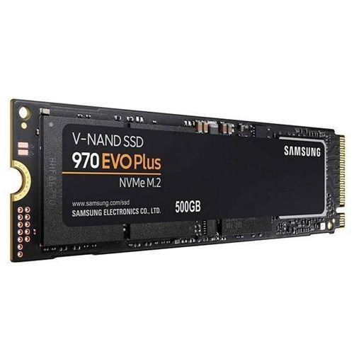 Samsung 970 EVO SSD 500GB M.2 NVMe Interface PCIe 3.0 Internal Solid State Drive with 3 bit MLC Technology - Center