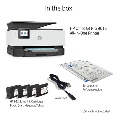 HP OfficeJet Pro 9015 All-in-One Wireless Printer Micro Center