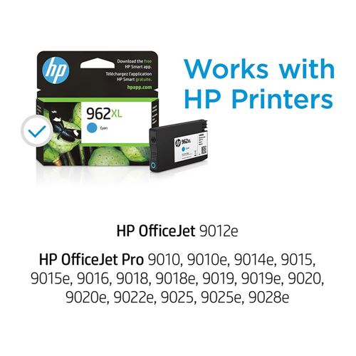 962xl Ink Cartridge for HP 962XL 962 Ink for OfficeJet Pro 9015e