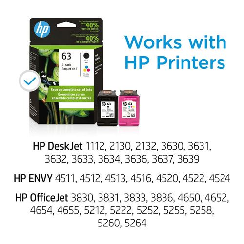 HP DeskJet 3639 Ink Cartridges