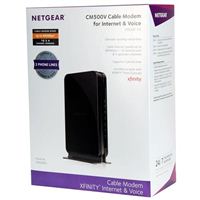 Micro Center Netgear Cm500v Docsis 3 0 Cable Modem With Voice Cm500v 100nas