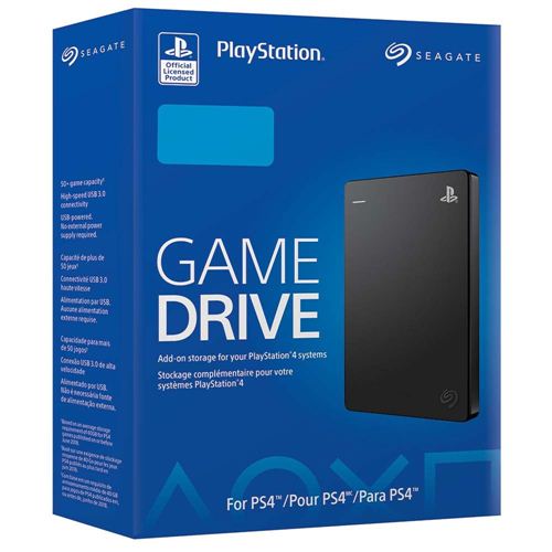 Anbefalede Site line mistet hjerte Seagate Game Drive 2TB USB 3.1 (Gen 1 Type-A) 2.5" Portable External Hard  Drive for PlayStation 4 - Black - Micro Center