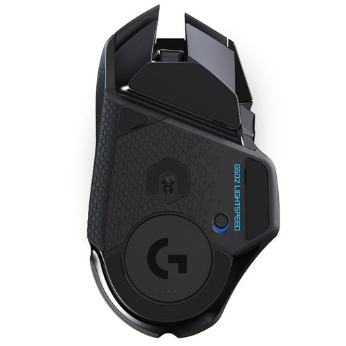 Logitech - G502 Lightspeed Wireless Optical Gaming Mouse with RGB Lighting - Black