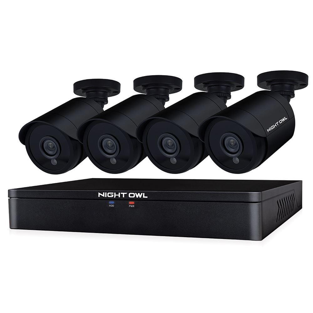 Micro Center - Night Owl HD DVR Security Kit C20X-81-4