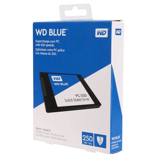 WD Blue PC 250GB SSD SATA III 6Gb/s 2.5" Internal Solid State - Micro Center