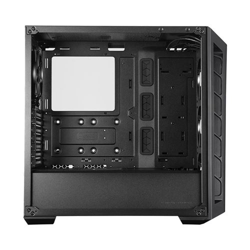 Cooler Master MasterBox MB530P ATX Mid-Tower with Three Tempered Glass  Panel, Front Side Mesh Intakes, Three 120mm ARGB Lighting Fans