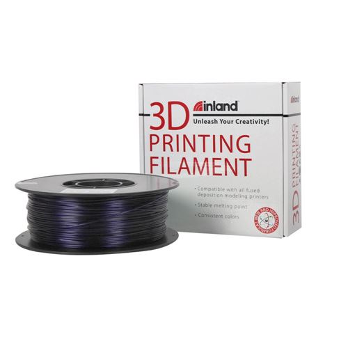 Fused Materials Transparent Purple PETG 3D Printer Filament – 1kg Spool,  1.75mm, Dimensional Accuracy +/- 0.03 mm, (Trans Purple) –