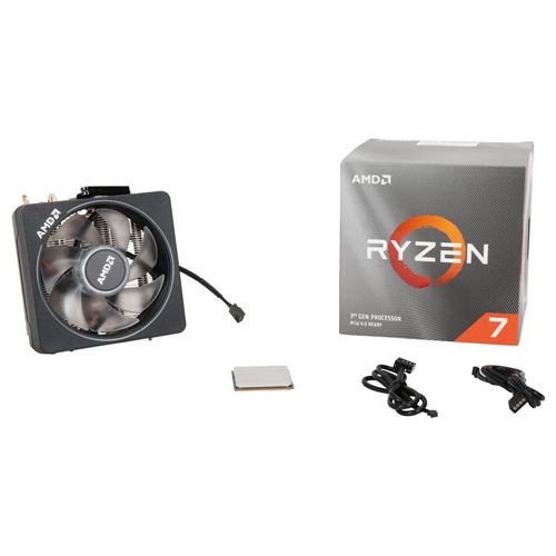 AMD Ryzen 7 3700X Matisse 3.6GHz 8-Core AM4 Boxed Processor - Wraith Prism Included - Micro Center