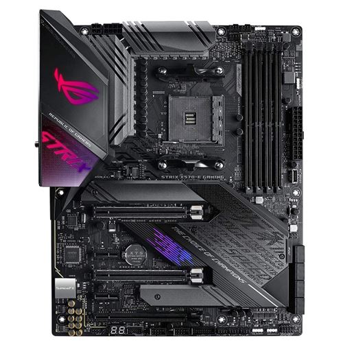 ASUS X570-E ROG Strix Gaming AMD AM4 ATX Motherboard - Micro Center