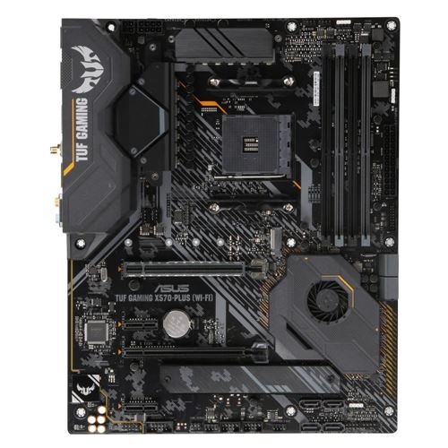 ASUS X570 TUF Gaming Plus (WIFI) AMD AM4 ATX Motherboard - Micro