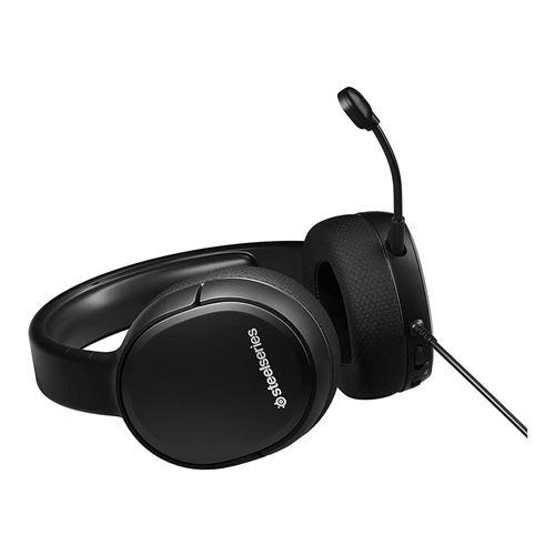 SteelSeries Arctis 1 Gaming Headset; Detachable Clearcast Microphone, Lightweight Steel-Reinforced Headband, for PC/ - Micro Center