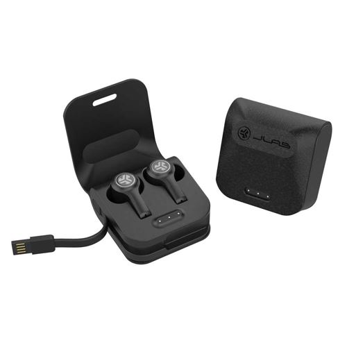 JLab JBuds Air Executive True Wireless Bluetooth Earbuds Black