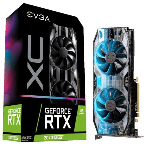 EVGA GeForce RTX 2070 SUPER XC GAMING Overclocked Dual-Fan 8GB GDDR6 PCIe 3.0 Graphics Card Micro Center