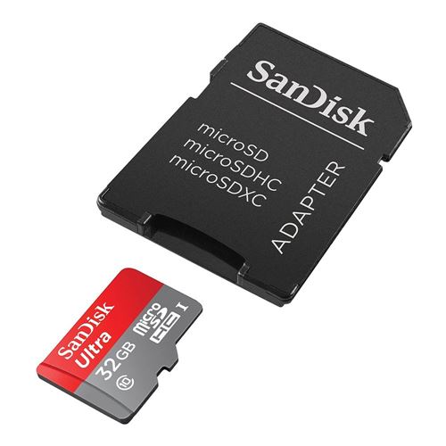 SanDisk Ultra PLUS 32GB microSDHC Class 10/ V10 Flash Memory Card