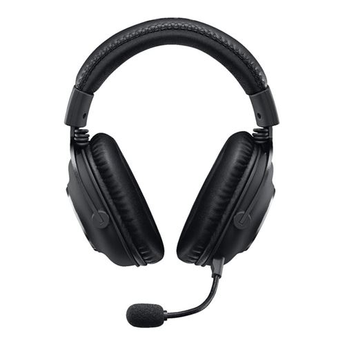 Logitech G Pro X Wired Gaming Headset; DTS Headphone:X 2.0, Large 50mm Pro-G  Drivers, Detachable Mic, 7.1 Surround Sound - - Micro Center