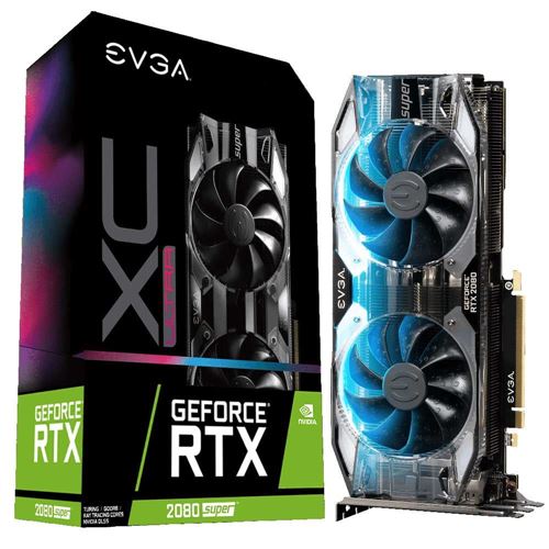 GeForce RTX 2080 Super XC Ultra Gaming Overclocked Dual-Fan 8GB GDDR6 PCIe Graphics Card - Micro