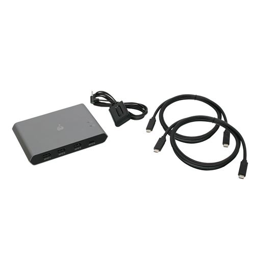 IOGEAR - GCS92HU - 2-Port 4K KVM Switch with HDMI, USB and Audio Connections